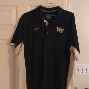 Nike dri-fit polo wake forest